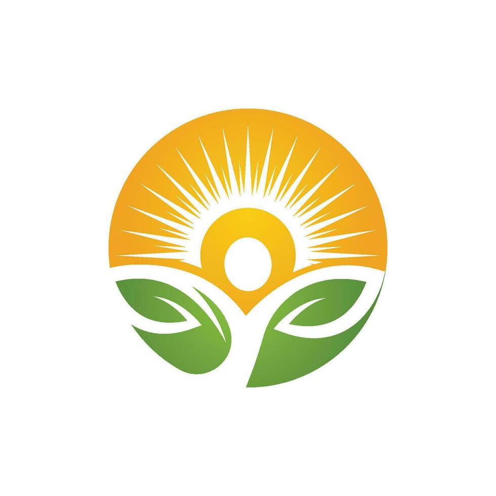Human character logo sign vector
