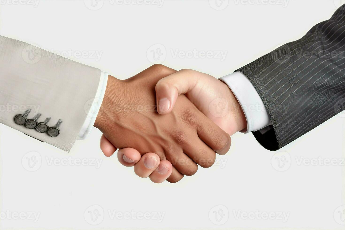 Handshake investment. Generate Ai photo