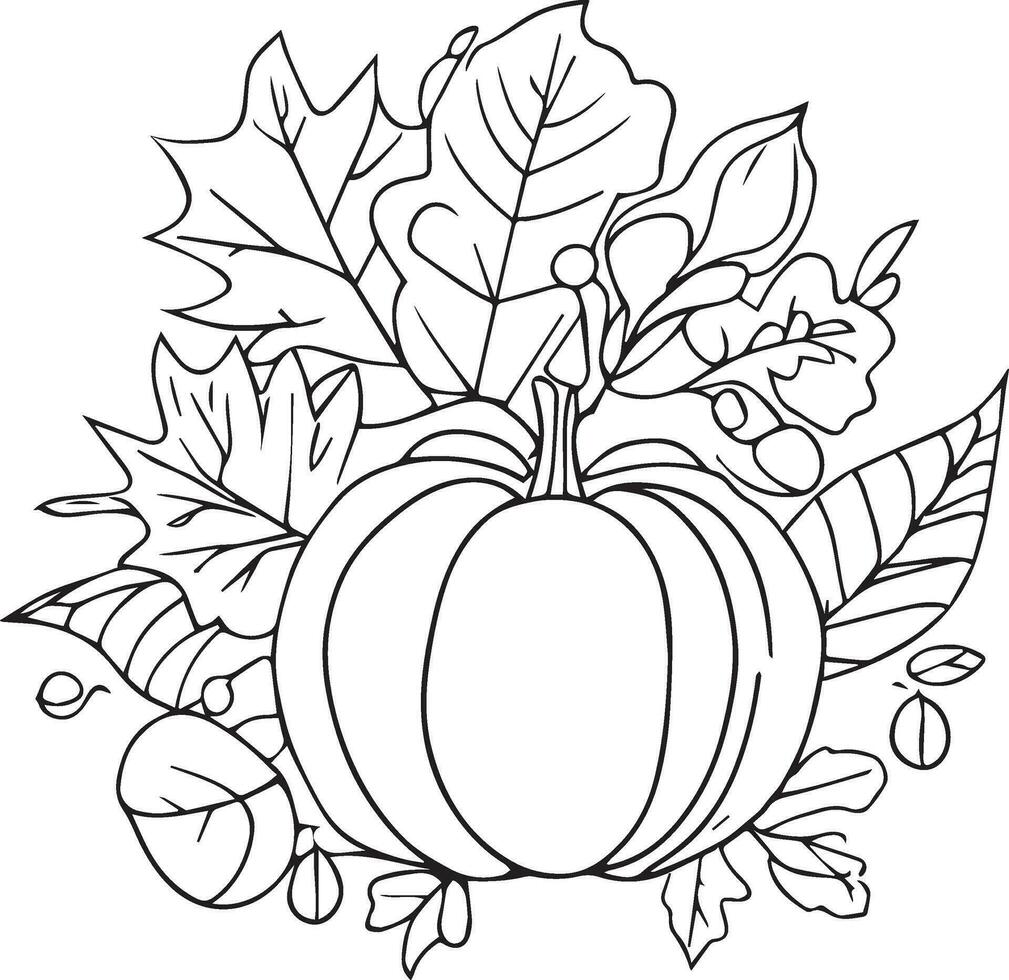 coloring book for adults. autumn coloring. coloring book. autumn leaves thanksgiving coloring pages, preschool thanksgiving coloring pages, cute easy thanksgiving coloring pages, happy thanksgiving vector