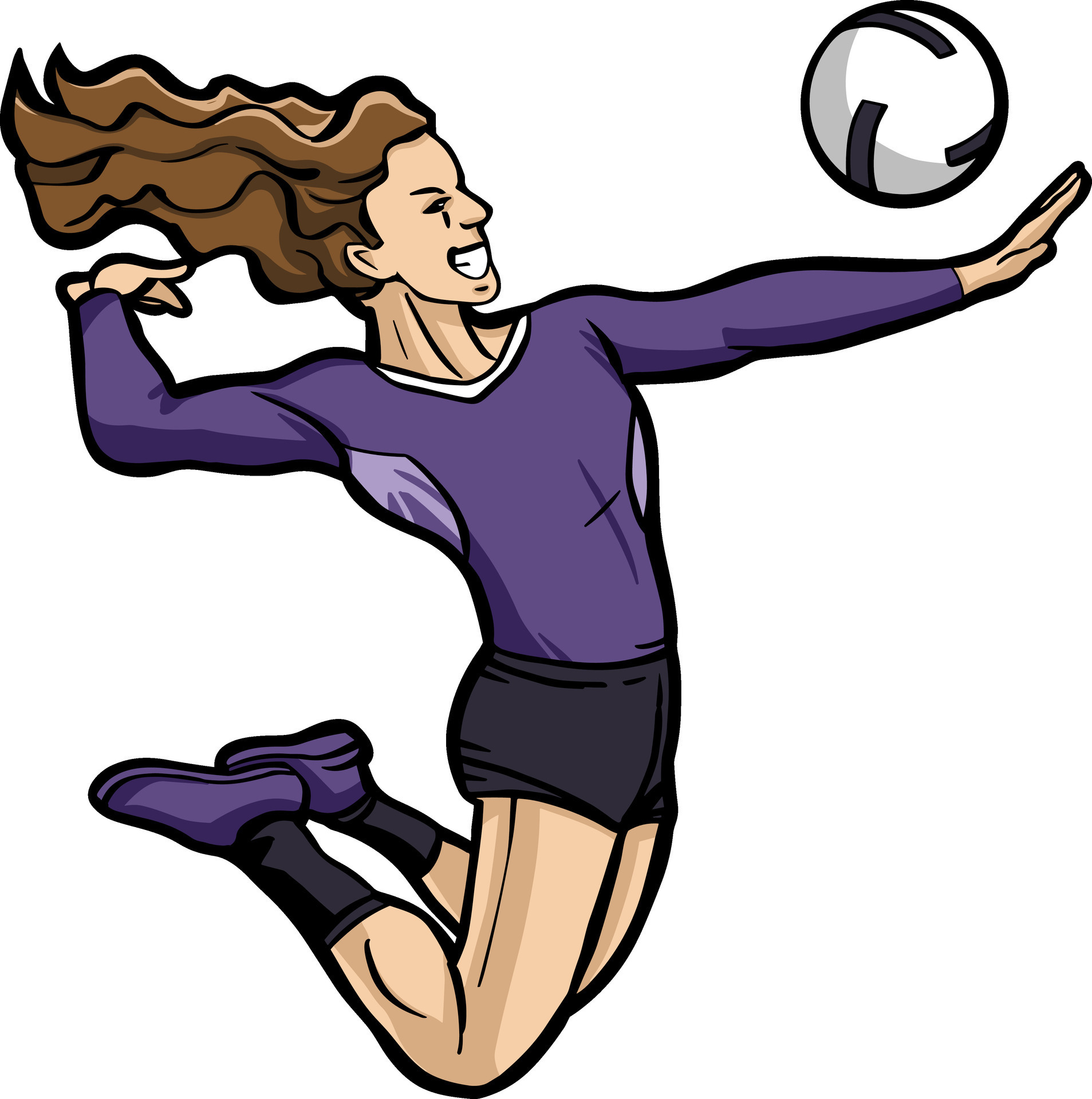 V leibol Ni a Jugador Acci n Clipart 28140595 Vector En Vecteezy prep-baseball-report-2024-team-review-baseball-booster-club-of