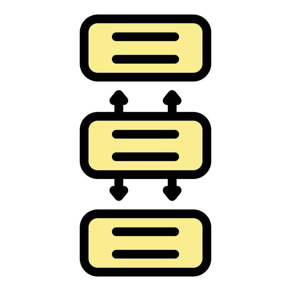 Software icon vector flat