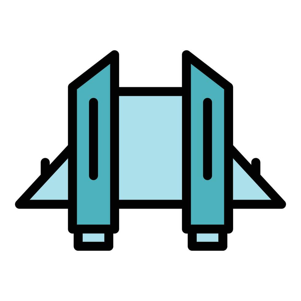 Launch jetpack icon vector flat