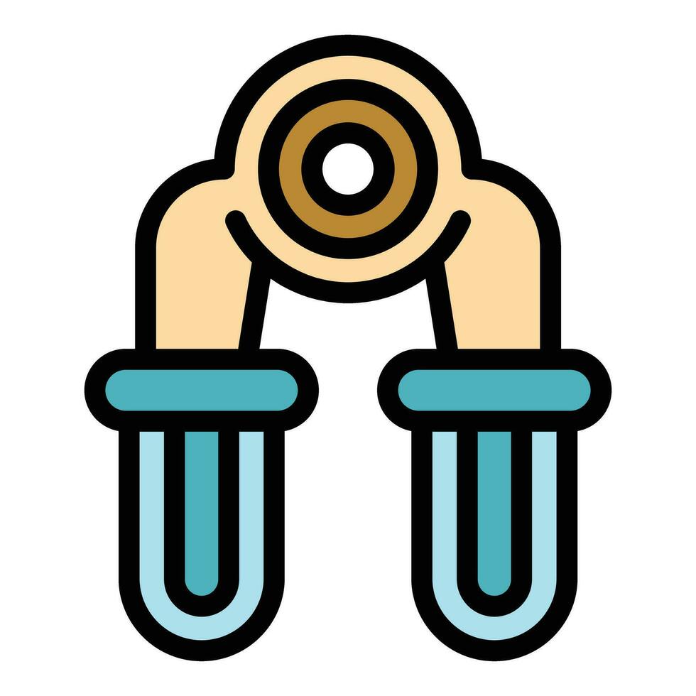 Activity espander icon vector flat