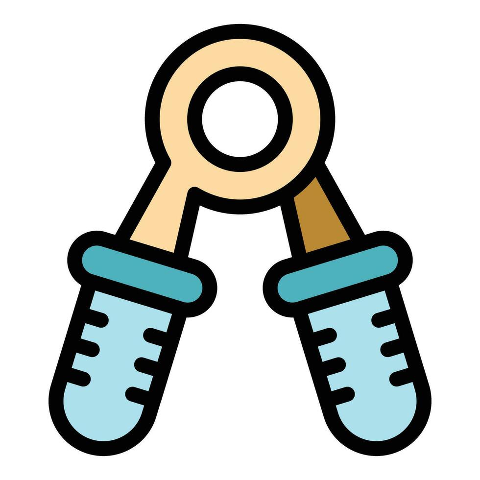 Espander icon vector flat