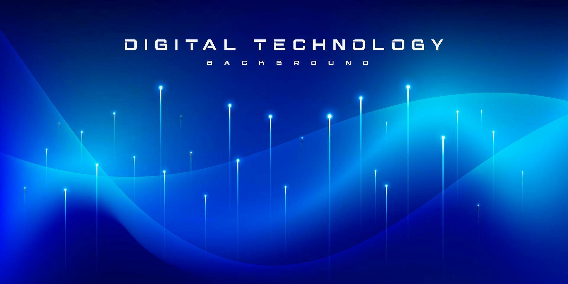 Digital technology speed connect blue green background, cyber nano information, abstract communication, innovation future tech data, internet network connection, Ai big data, line dot illustration 3d vector