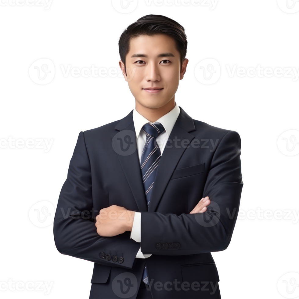 Asian businessman isolated png