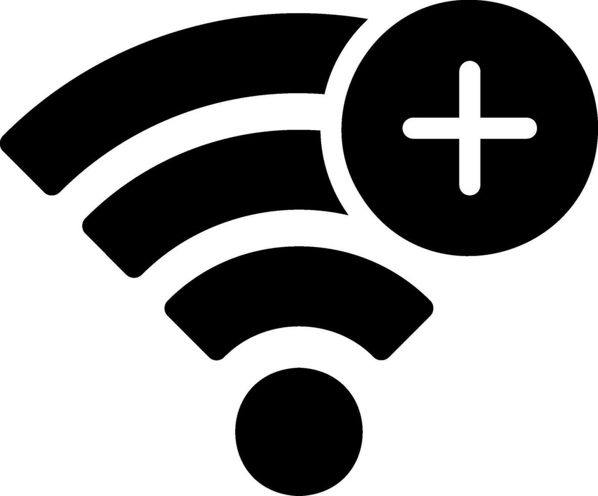 wifi glyph icon vector