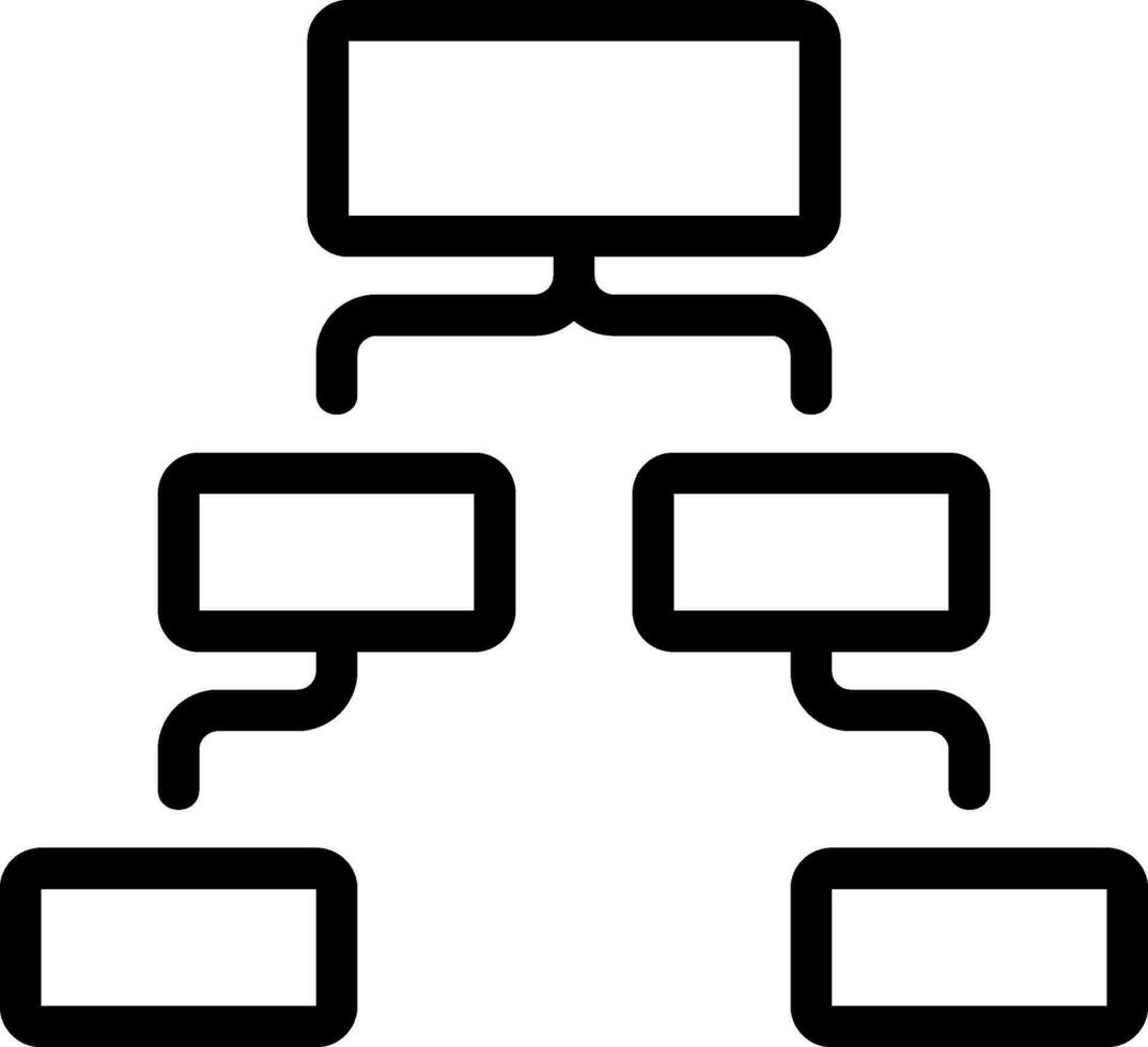 delegate line icon vector