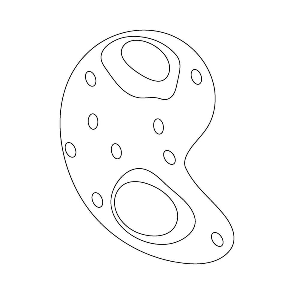 amoeba icon vector