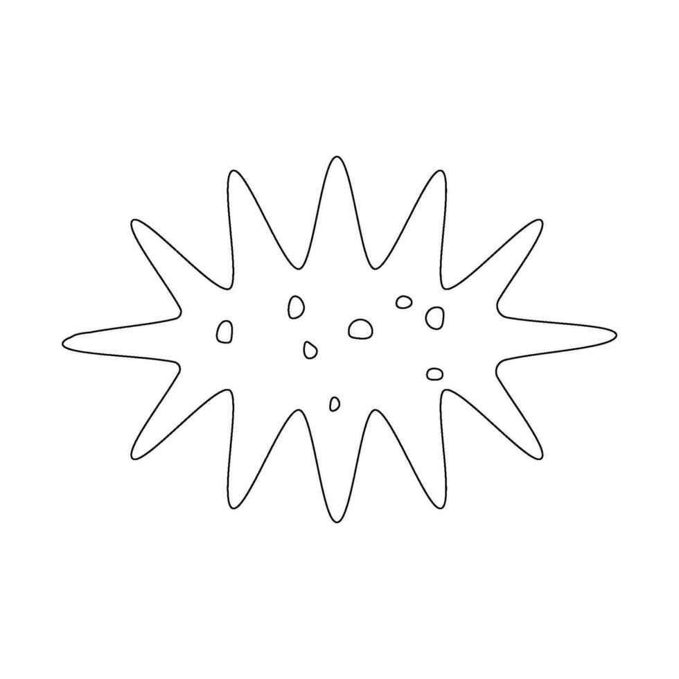 amoeba icon vector