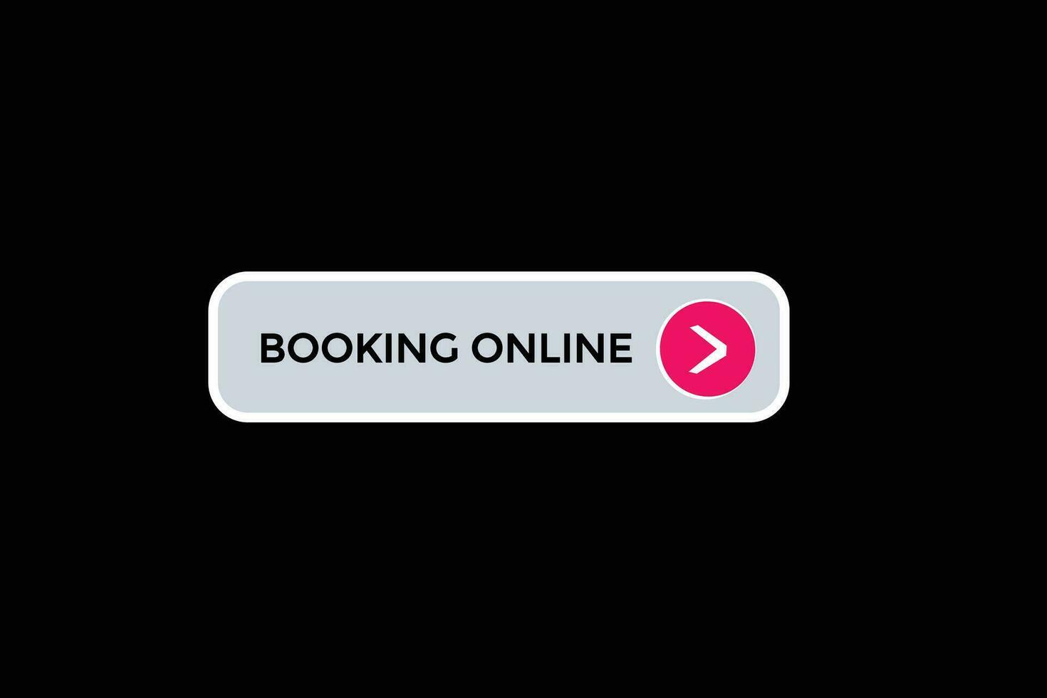 new booking online modern, website, click button, level, sign, speech, bubble  banner, vector