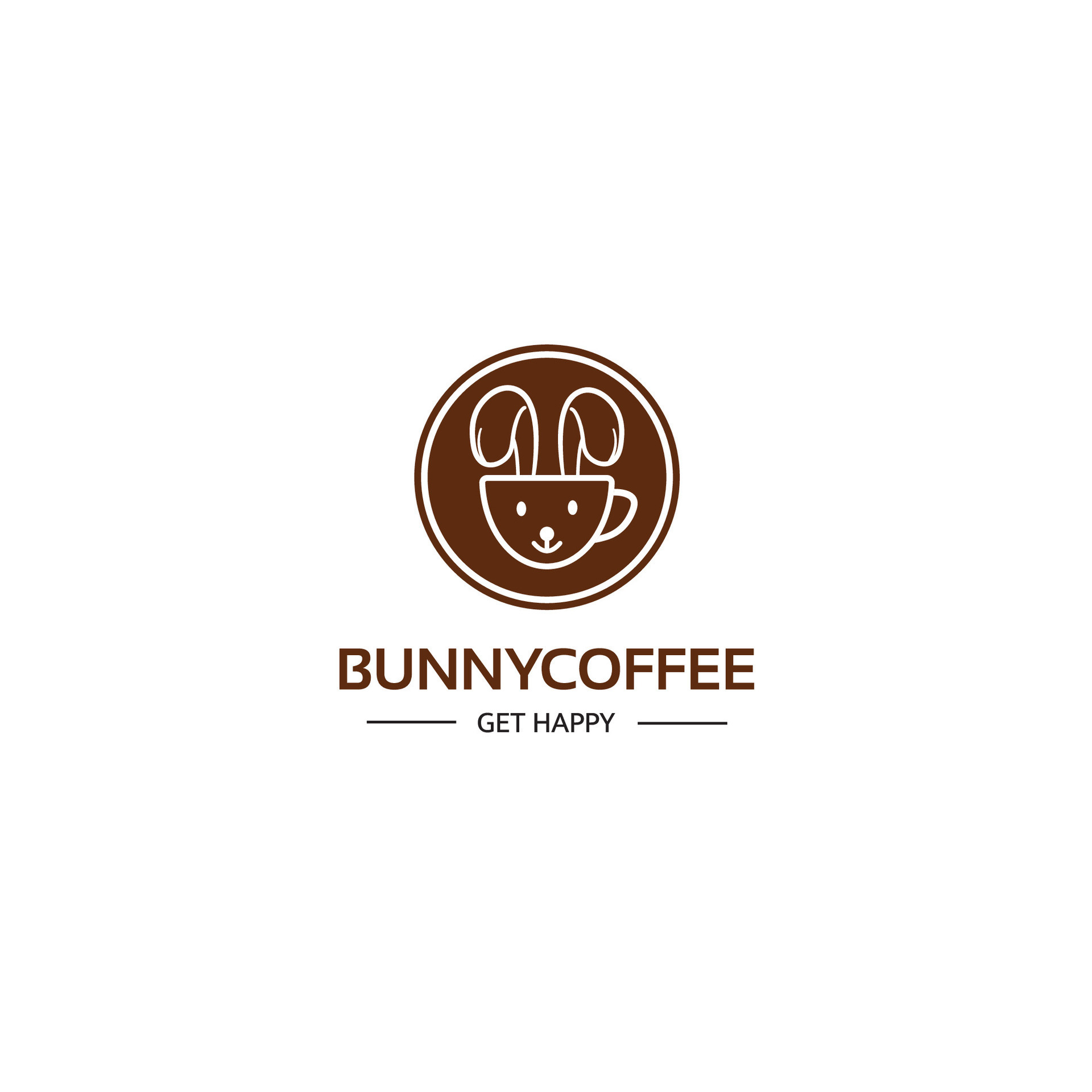 Sleepy Bunny Coffee House Logo Design by Ronak Sankhala on Dribbble