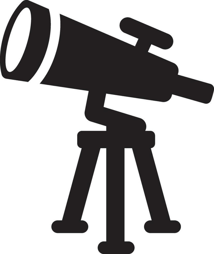 Telescope vector icon