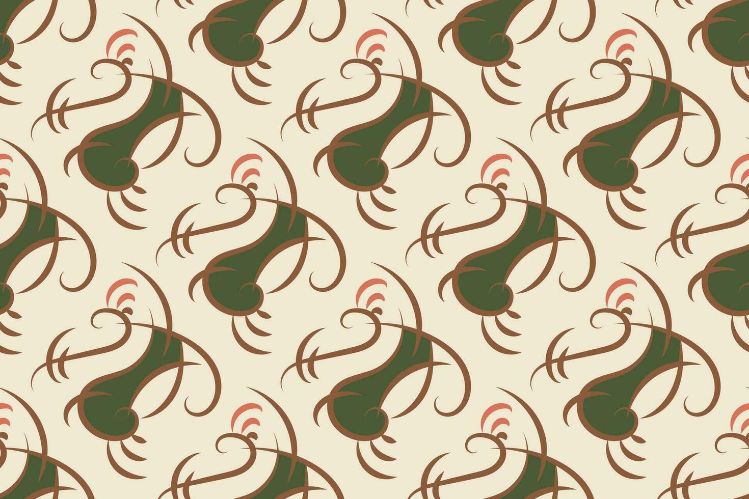 seamless pattern with elegant color vector