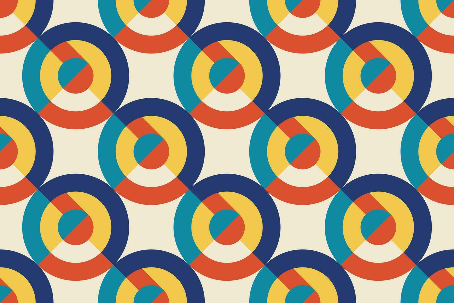 Abstractgeometric pattern background, vector circle, triangle and square lines color art design. Colorful pattern background