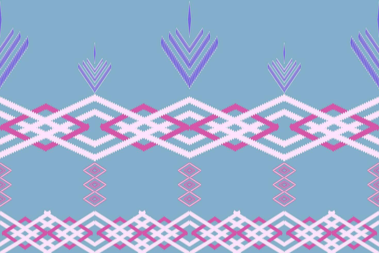 Seamless striped pattern in aztec style.Tribal embroidery,Gypsy,folk pattern.Ethnic abstract ikat.Spring summer autumn decor.Native aztec boho vector design.