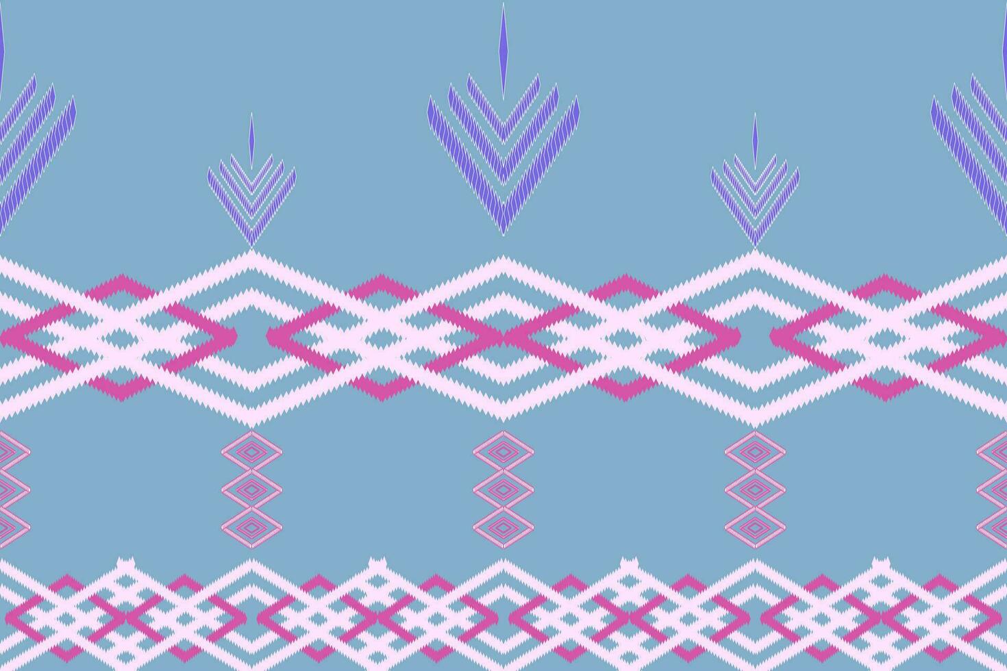 Seamless striped pattern in aztec style.Tribal embroidery,Gypsy,folk pattern.Ethnic abstract ikat.Spring summer autumn decor.Native aztec boho vector design.