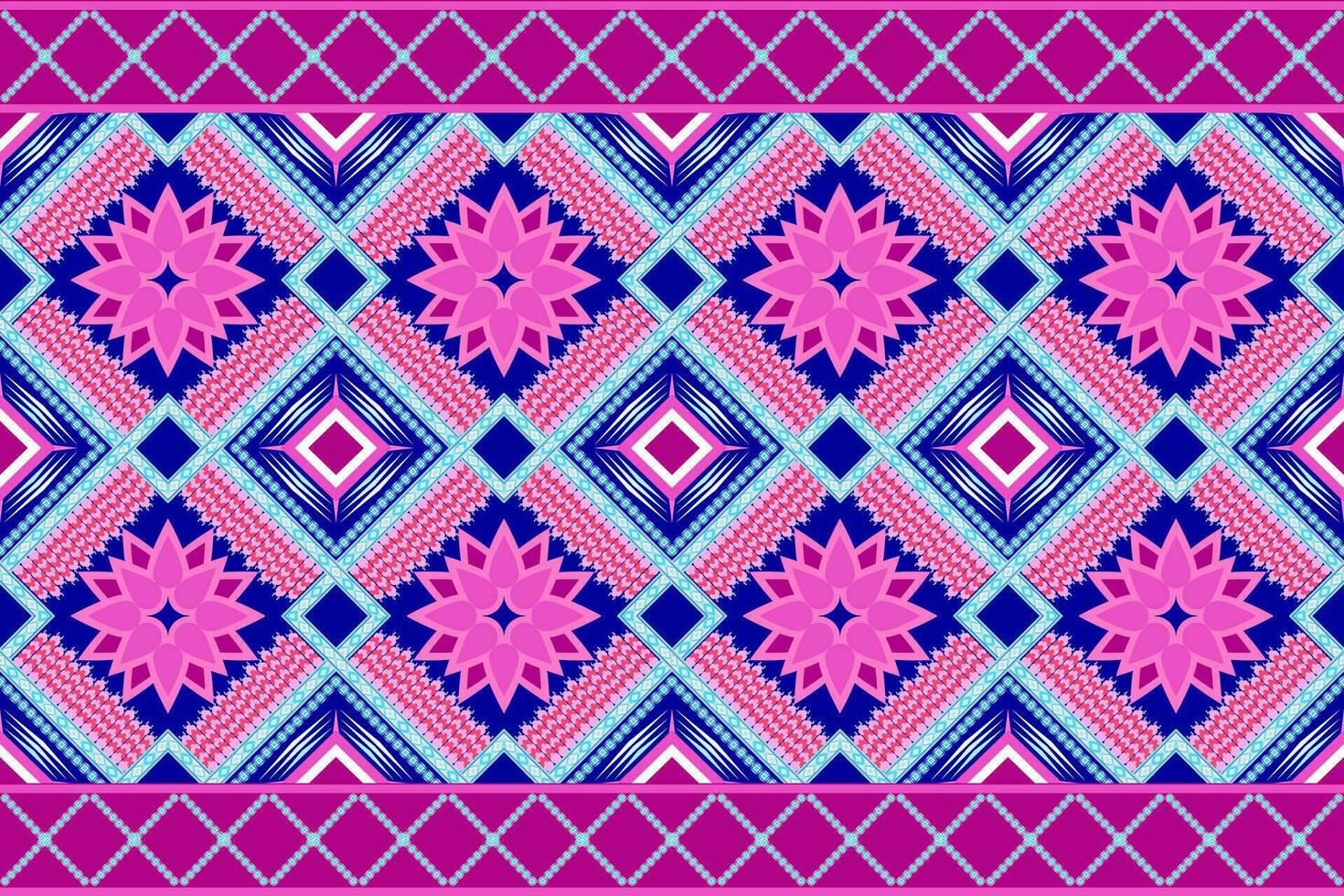 resumen tradicional étnico gente antiguo gráfico tela línea.fondo textil vector ilustración florido elegante Clásico estilo.nativo azteca boho vector diseño.