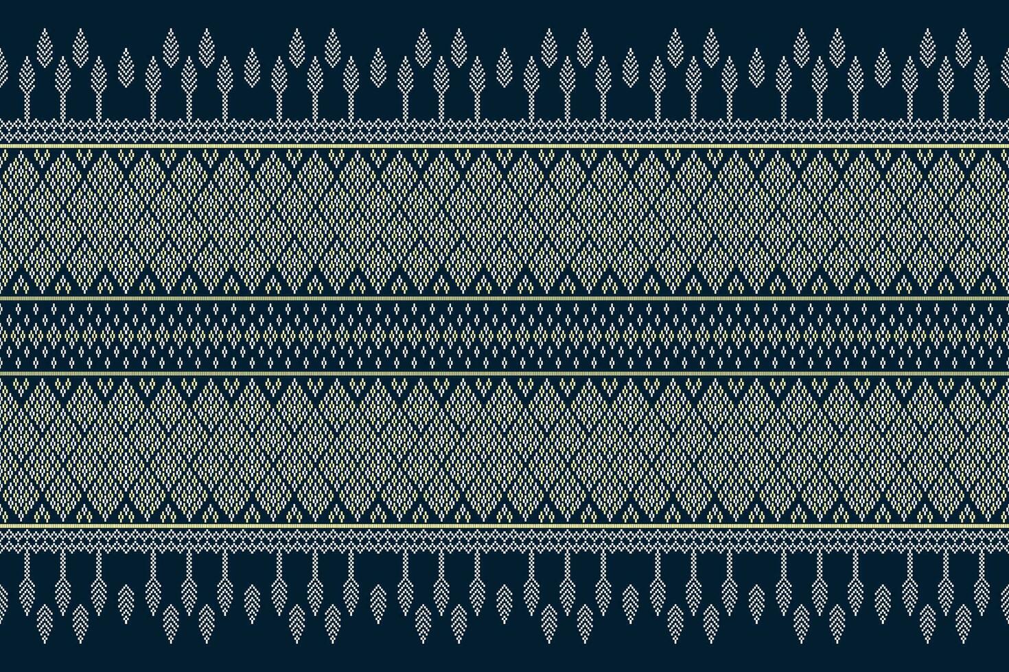 Damask style pattern for textile and decoration.Seamless pattern in tribal.Native aztec boho vector design.Background patch pattern with traditional style,design for decoraation and textiles