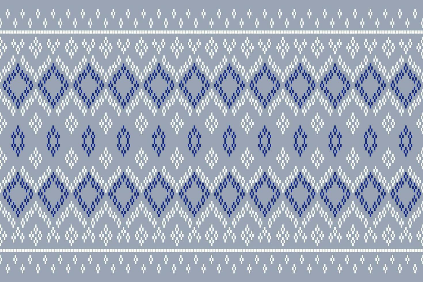 Ethnic abstract ikat.Seamless pattern in tribal.Aztec geometric pattern for vibrant color.Colorful geometric embroidery for textiles,fabric,clothing,background,batik,knitwear,fashion vector
