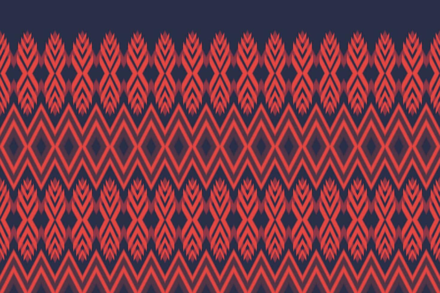 Geometric seamless pattern  for block print,batik,fabric,textile.Ethnic abstract ikat.Colorful abstract contemporary seamless pattern.Hand drawn unique print. vector