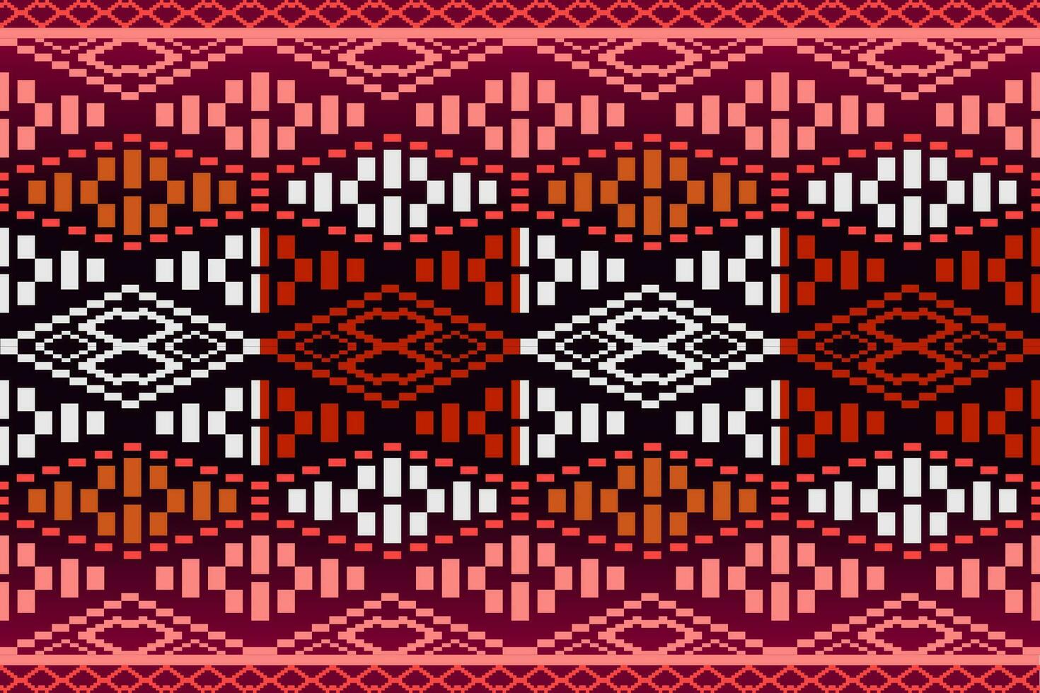 geométrico sin costura modelo para bloquear estampado, batik, tela, textil.étnico resumen ikat.colorido resumen contemporáneo sin costura patrón.mano dibujado único impresión. vector