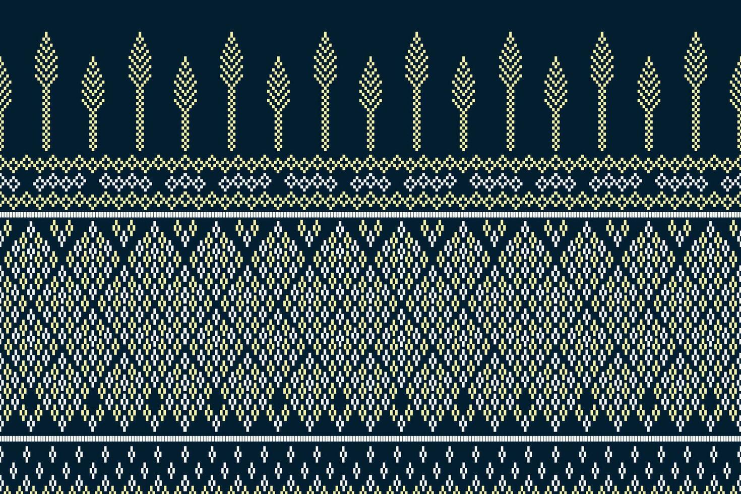 étnico resumen ikat. sin costura modelo en tribal, gente bordado. azteca geométrico Arte ornamento diseño de impresión para alfombra, fondo de pantalla, ropa, envase, tela, cubrir, estilo.textil maxican,indain vector