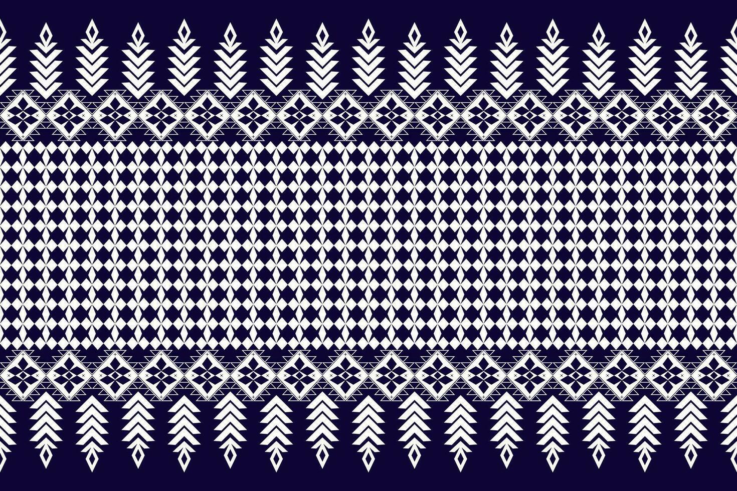 Aztec geometric pattern for vibrant color.Damask style pattern for textile and decoration.Ethnic abstract ikat.Seamless pattern in tribal.Native aztec boho vector design.