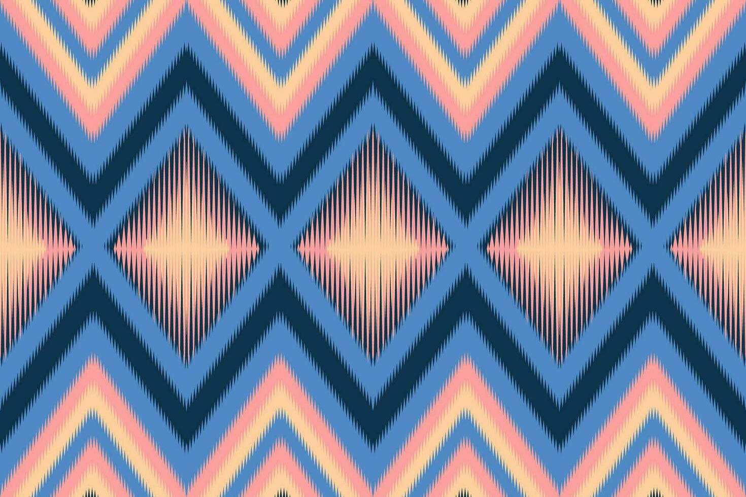Ethnic abstract ikat.Seamless pattern in tribal.Colorful vector seamless patterns collection.Spring summer autumn decor.Festival elements with coloful background.
