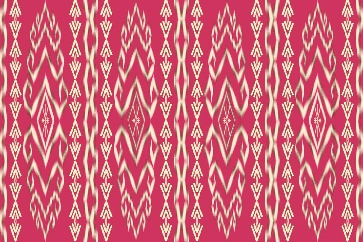 Abstract ethnic aztec geometric pattern design for background.Ethnic ikat geometric pattern for vibrant color.Colorful geometric embroidery for textiles,fabric,clothing,background,batik,knitwear vector