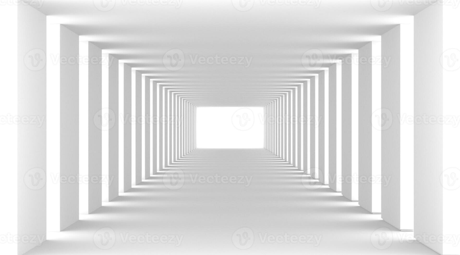 Modern Geometric Wallpaper. Abstract Architecture Background. Futuristic Technology Design. photo
