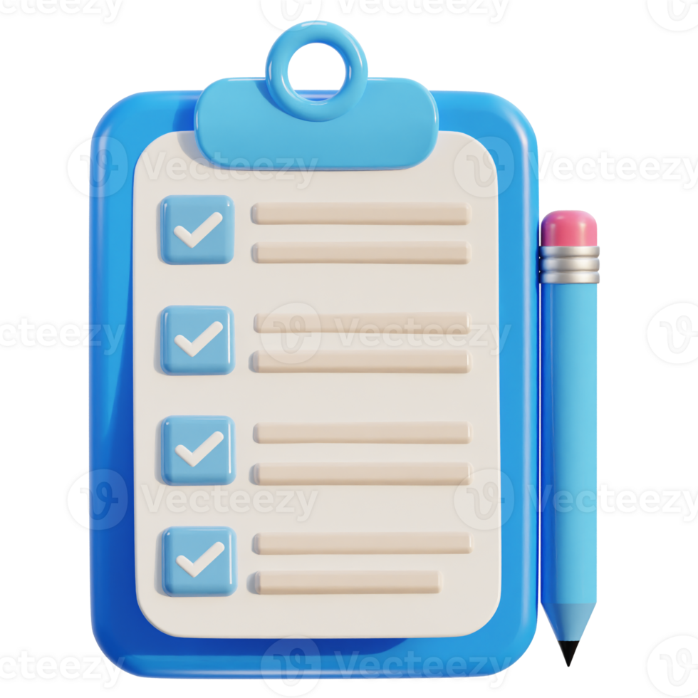 3d clipboard icon png