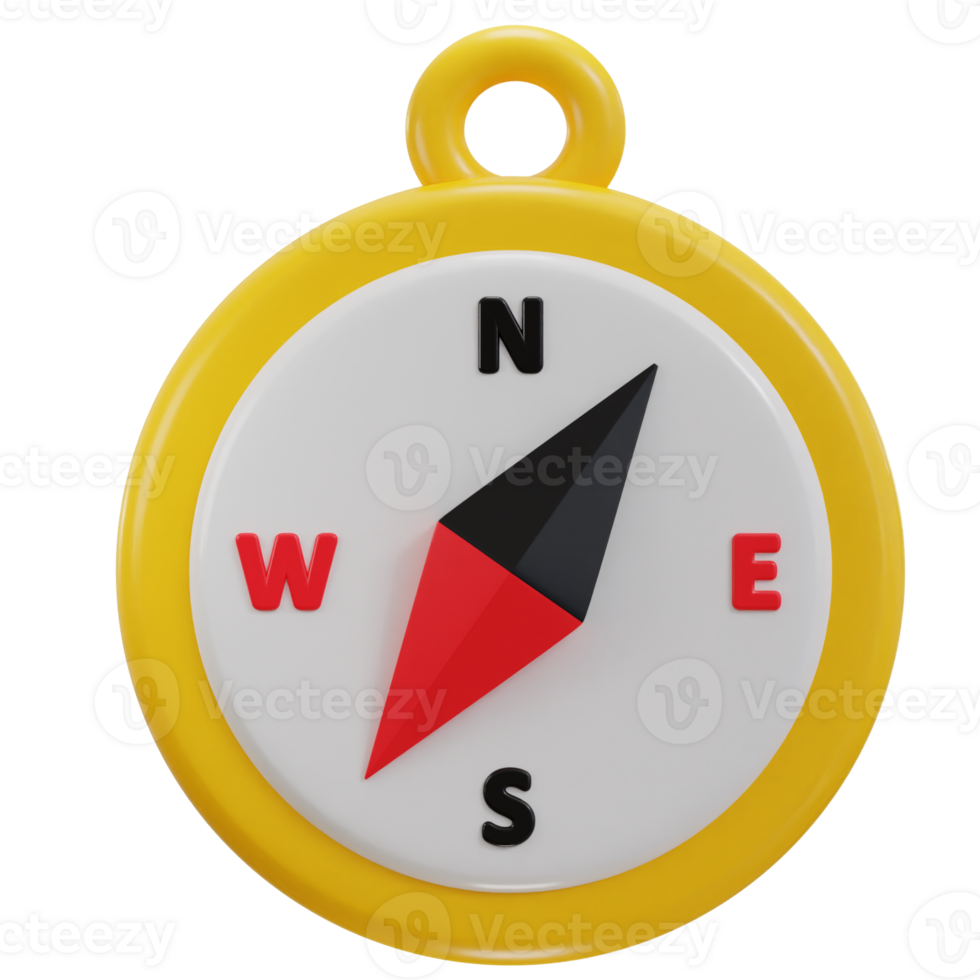 3d Kompass Navigation Symbol png