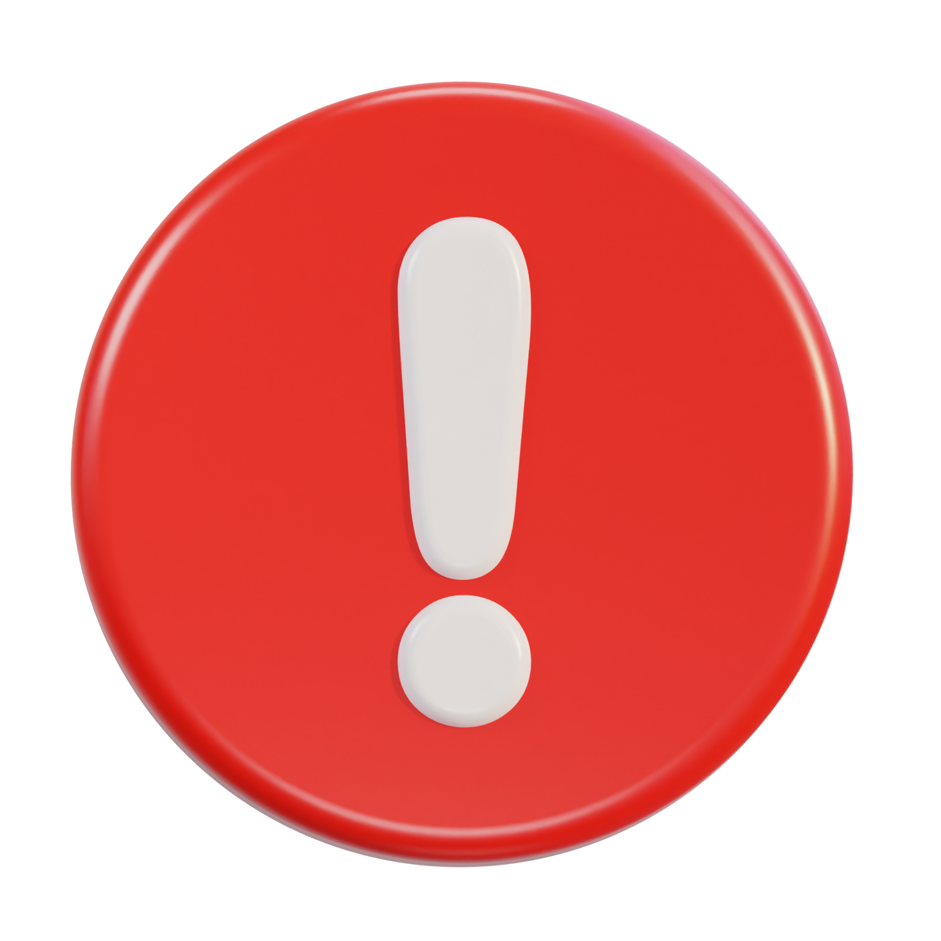 3d warning or danger risk message alert problem icon 28149207 PNG