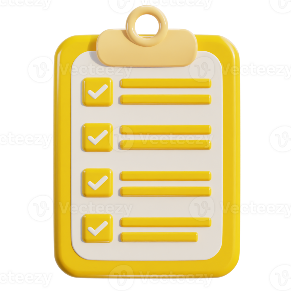 3d clipboard icon png