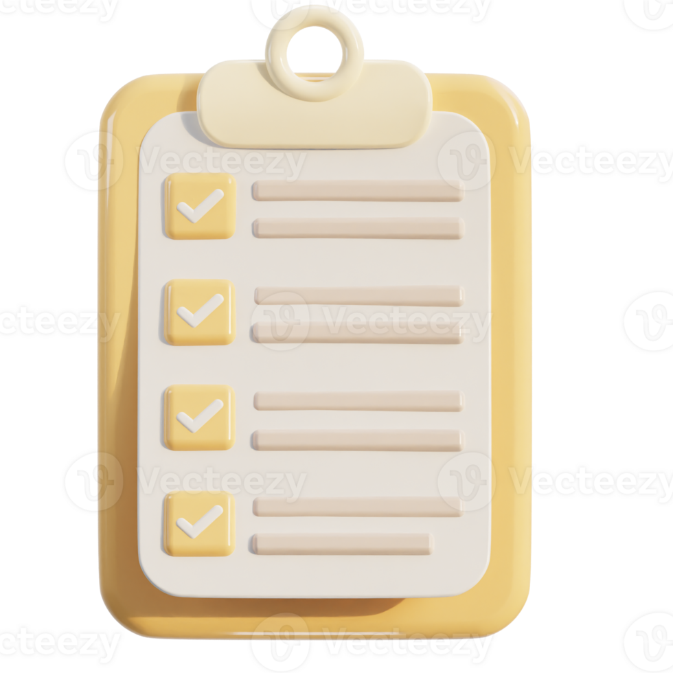 3d clipboard icon png