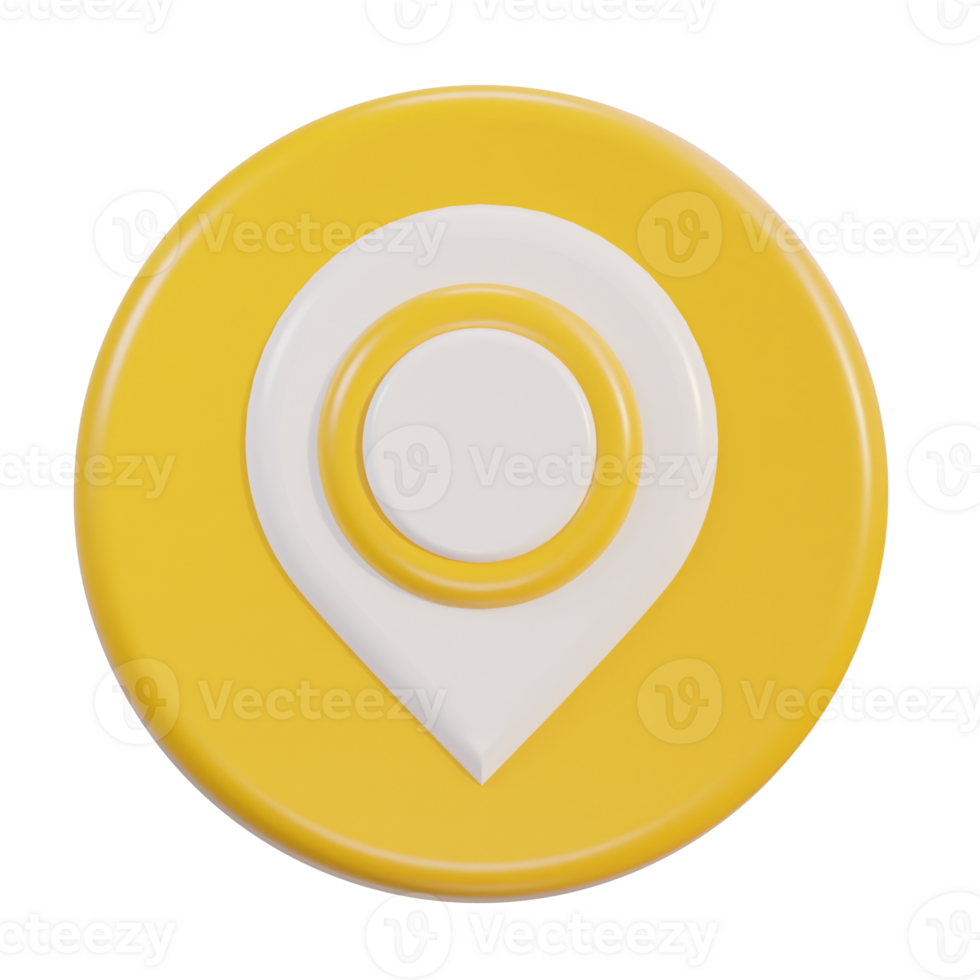 3d location icon png