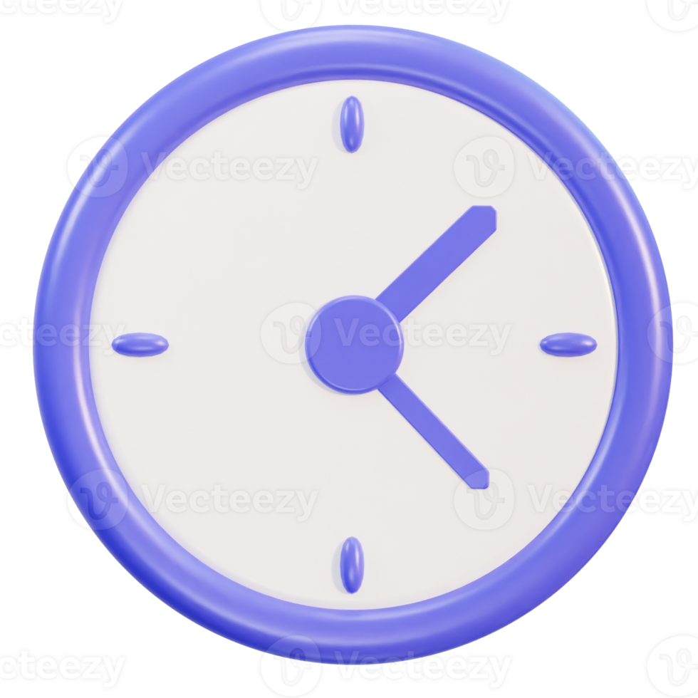 wall round clock 3d icon timekeeping social media countdown time management icon png