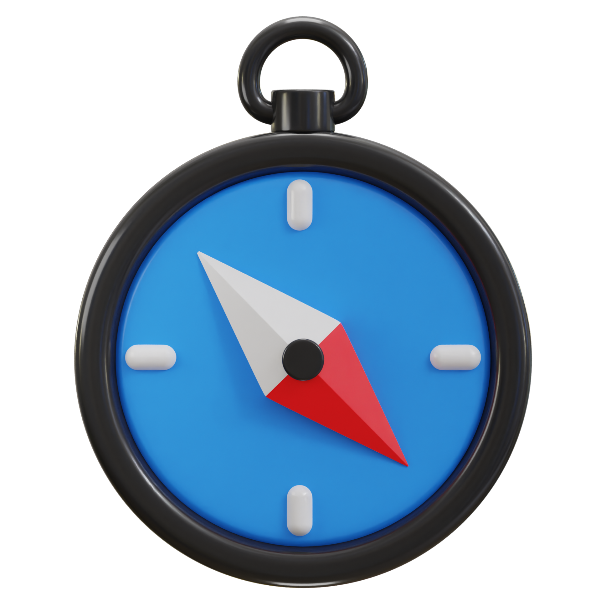 3d compass navigation icon 28149337 PNG