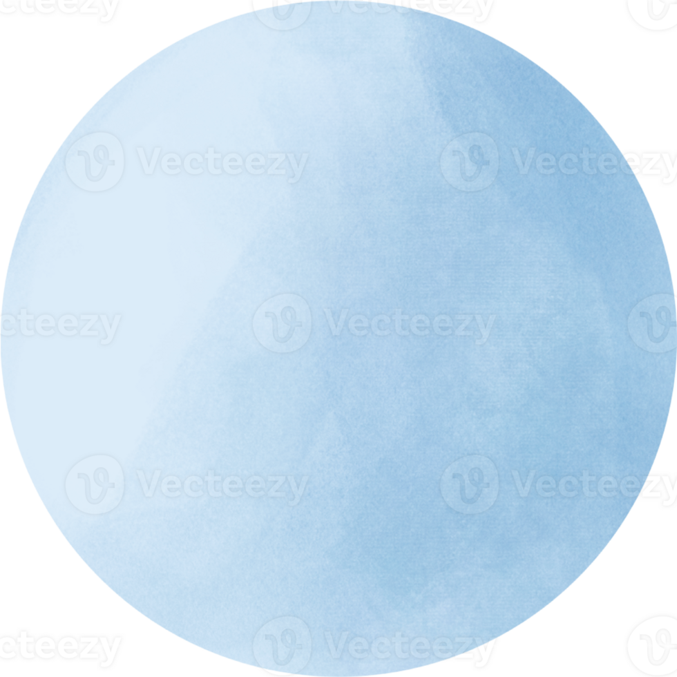 Color watercolor circle png