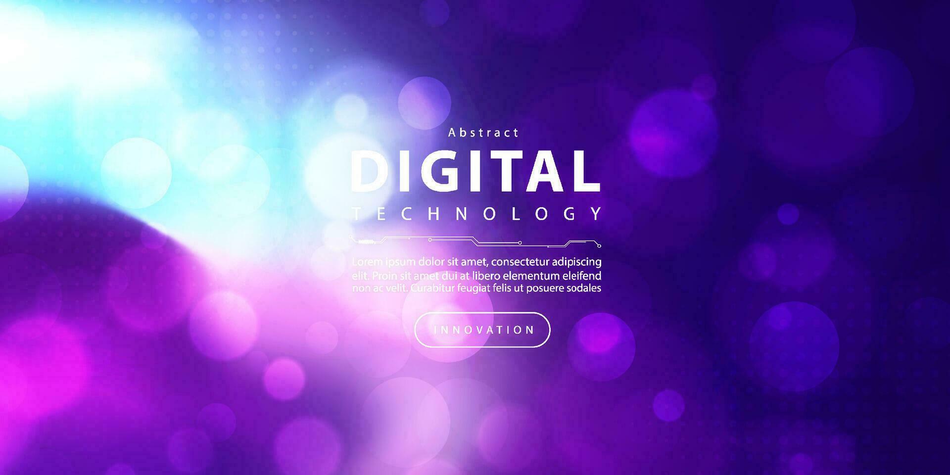 Abstract digital technology futuristic circuit blue pink background, Cyber science tech, Innovation communication future, Ai big data, internet network connection, Cloud hi-tech illustration vector