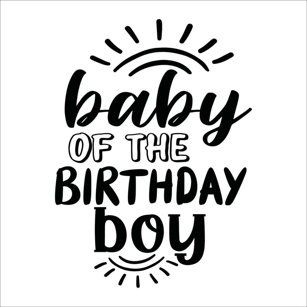 Stylish , fashionable  and awesome birthday quotes typography  illustrator vector