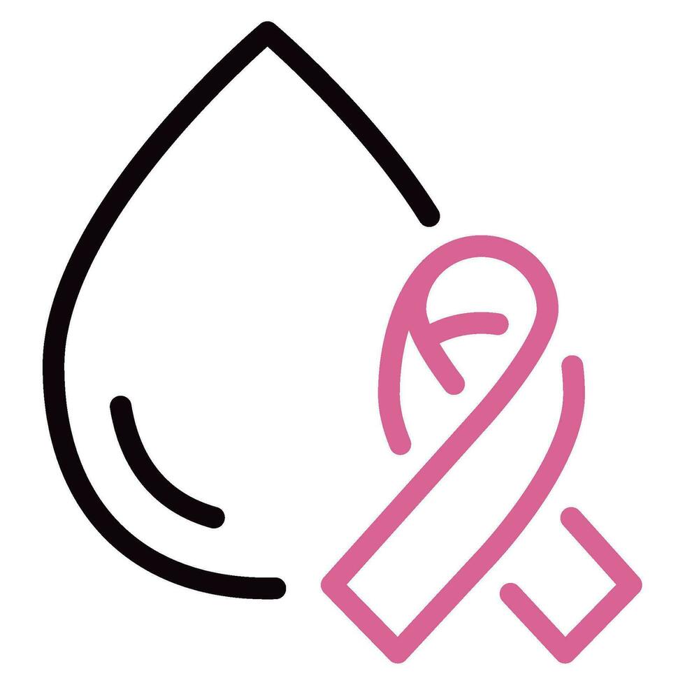 Cancer Free Celebration Icon vector