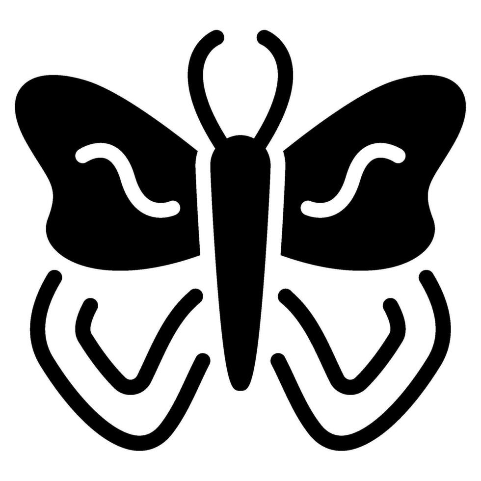 Pink Butterfly Icon vector