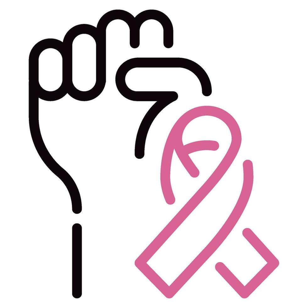 Pink Power Icon vector