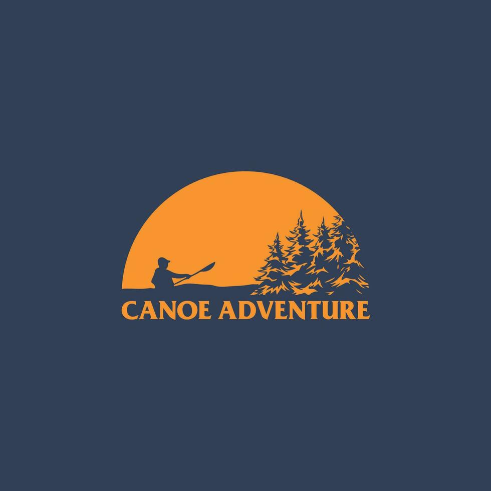 Canoe Logo vector