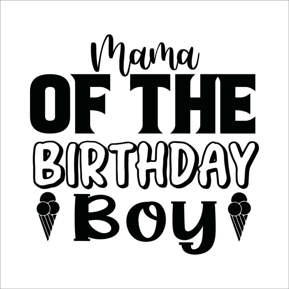 Stylish , fashionable  and awesome birthday quotes typography  illustrator vector