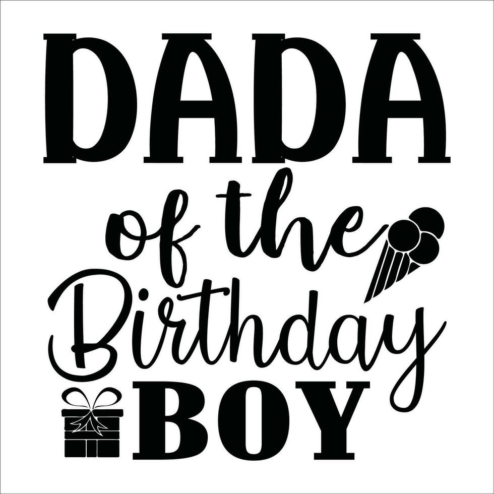 Stylish , fashionable  and awesome birthday quotes typography  illustrator vector