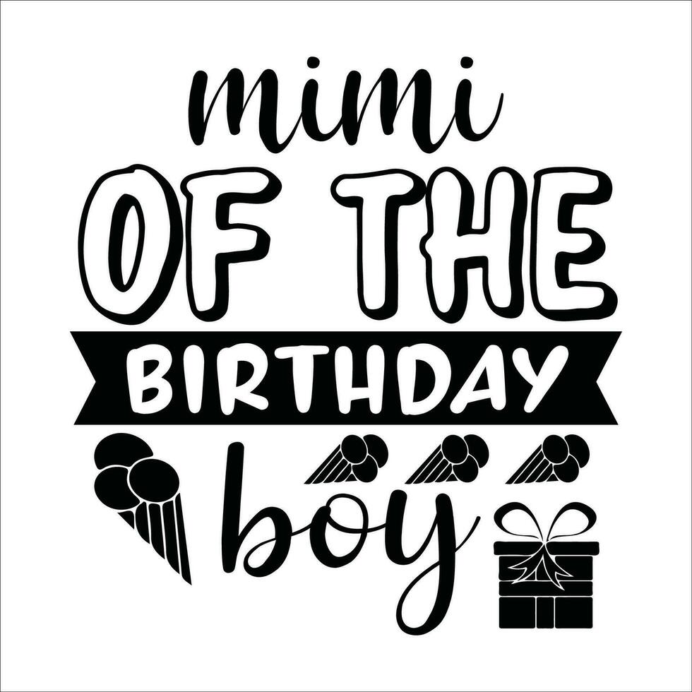 Stylish , fashionable  and awesome birthday quotes typography  illustrator vector