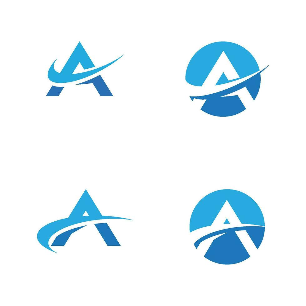 A Letter Logo Template vector